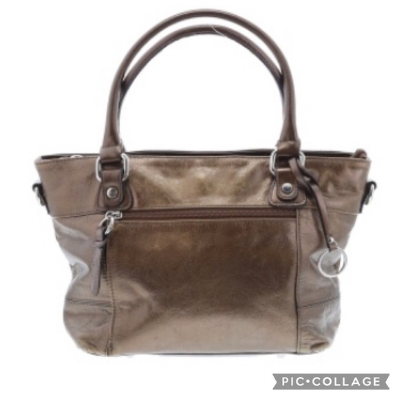 Giani Bernini Leather Antique Copper Hobo Handbag